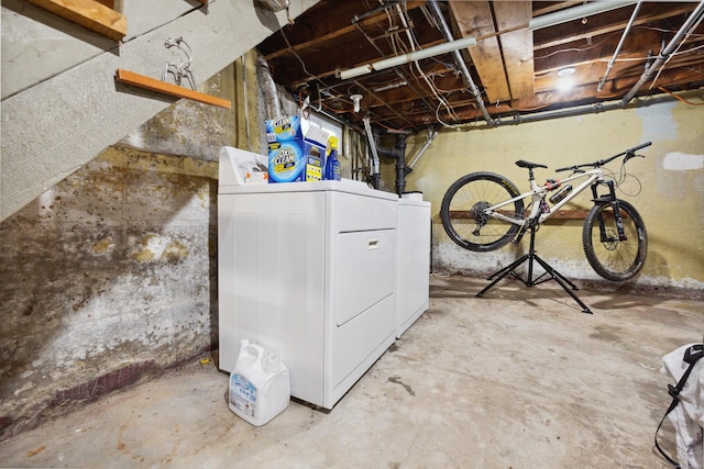 101 White Ave, West Hartford, CT 06119 - unfinished basement with independent washer and dryer