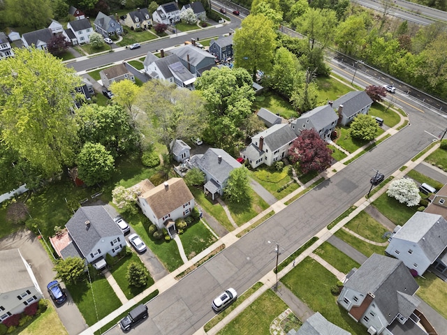 101 White Ave, West Hartford, CT 06119 - aerial overview of property's location featuring nearby suburban area