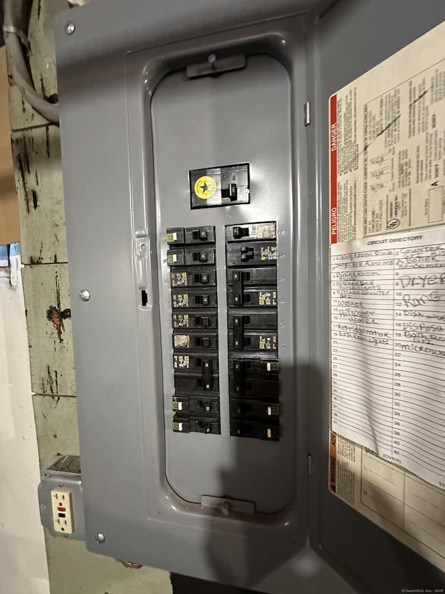 794 Center St, Manchester, CT 06040 - utility room featuring electric panel