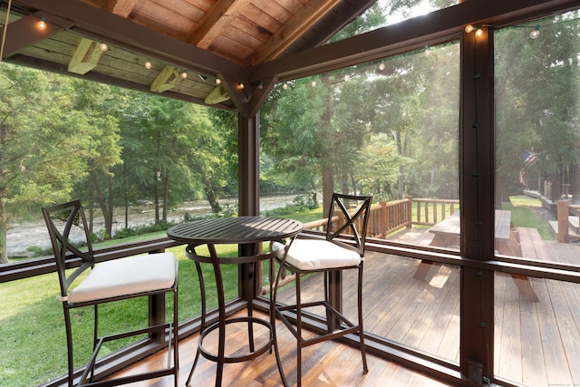 20 Kirk Rd, Sharon, CT 06796 - view of unfurnished sunroom
