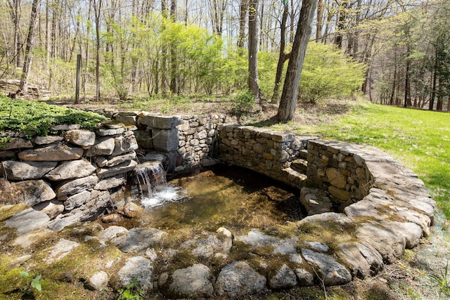 20 Kirk Rd, Sharon, CT 06796 - view of yard featuring a wooded view