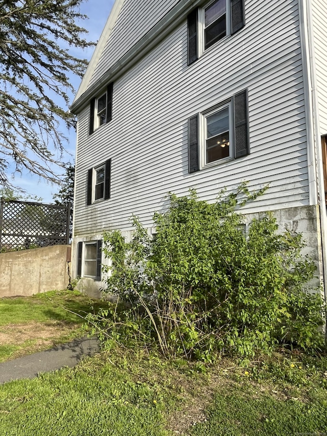 view of side of home