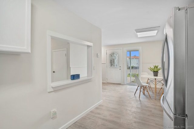 10 Stirling Ct, Middletown, CT 06457 - corridor featuring light wood finished floors and baseboards