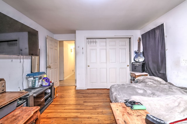 53 Harwinton Ave Apt 1, Torrington, CT 06790 - bedroom featuring wood finished floors and a closet