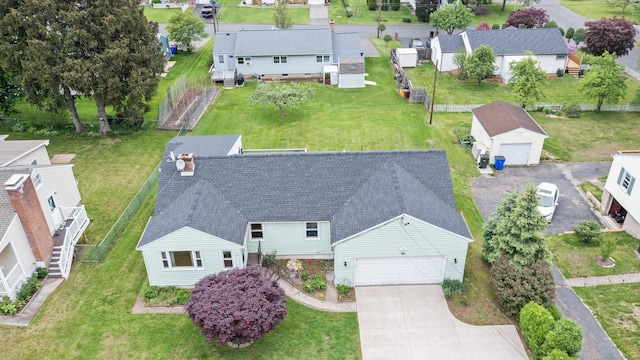315 Prospect St, Wethersfield, CT 06109 - aerial perspective of suburban area