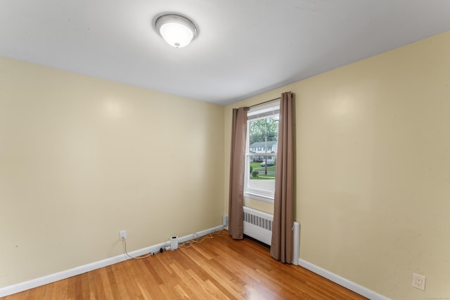 315 Prospect St, Wethersfield, CT 06109 - spare room with baseboards and light wood-style flooring