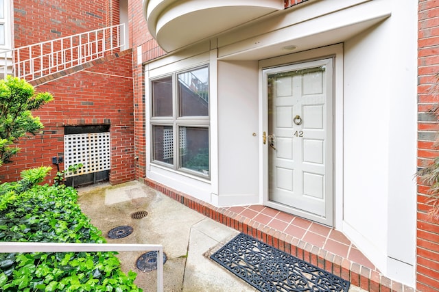 42 Temple Ct Unit 42, New Haven, CT 06511 - entrance to property featuring brick siding