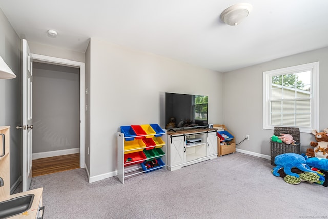57 Harvard Ct, Middletown, CT 06457 - game room featuring carpet flooring and baseboards