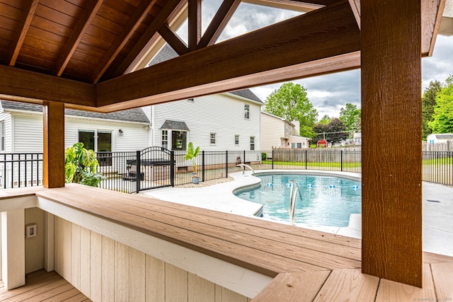 57 Harvard Ct, Middletown, CT 06457 - view of swimming pool with a patio