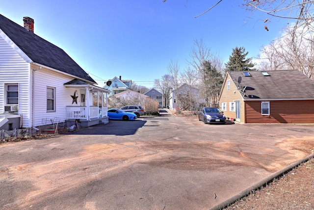 167 Gilbert St, West Haven, CT 06516 - view of asphalt driveway with a residential view