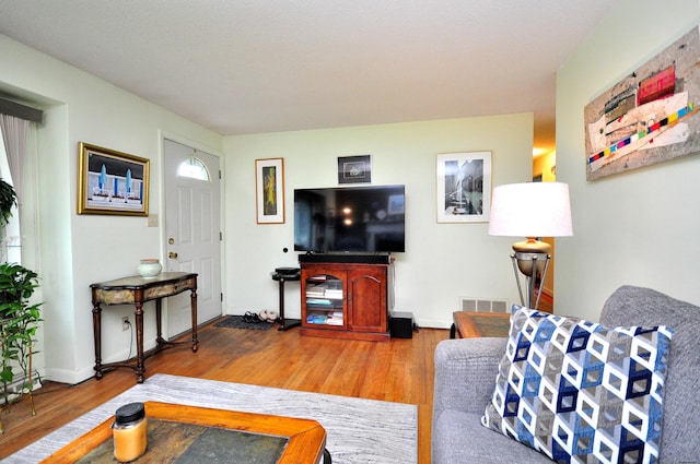 3 Mountain View Dr, Rocky Hill, CT 06067 - living room featuring wood finished floors and baseboards