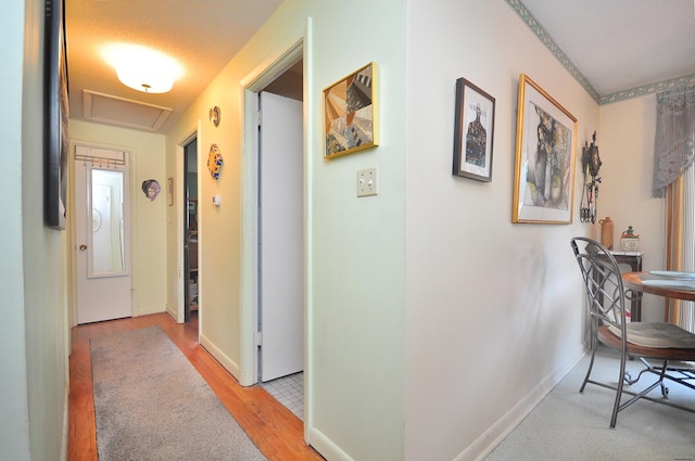 3 Mountain View Dr, Rocky Hill, CT 06067 - hallway featuring light wood finished floors and baseboards