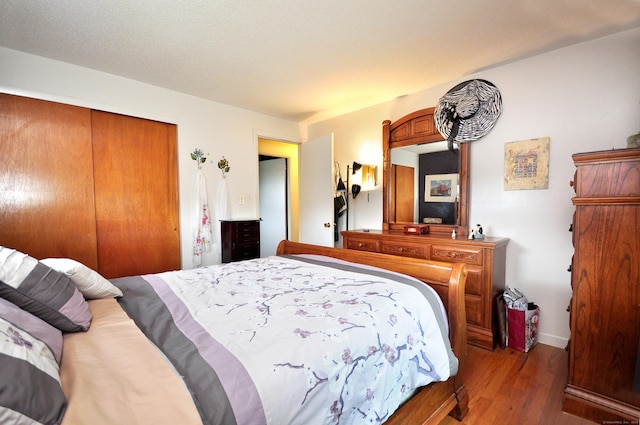 3 Mountain View Dr, Rocky Hill, CT 06067 - bedroom with wood finished floors, a closet, and baseboards