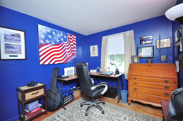 3 Mountain View Dr, Rocky Hill, CT 06067 - office with wood finished floors and a textured ceiling