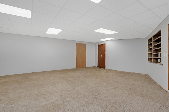 97 W Rd, Marlborough, CT 06447 - carpeted empty room with a paneled ceiling