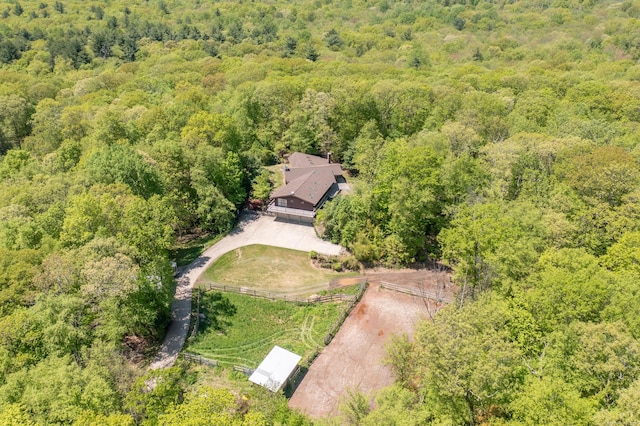 97 W Rd, Marlborough, CT 06447 - drone / aerial view of a heavily wooded area