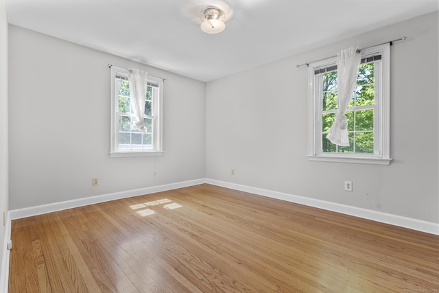 130 Fitch St, North Haven, CT 06473 - empty room featuring baseboards and wood finished floors
