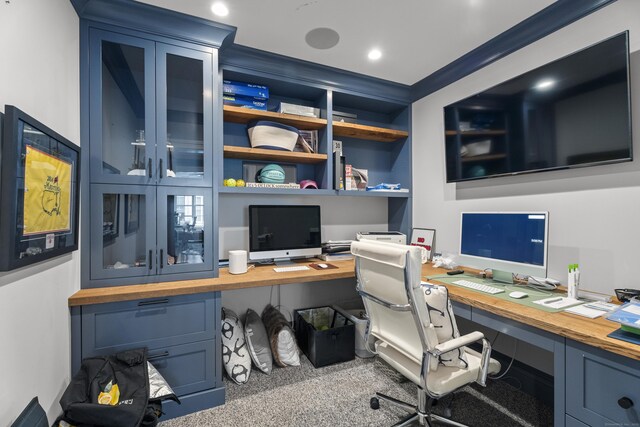66 High St Unit 40, Guilford, CT 06437 - home office with built in desk