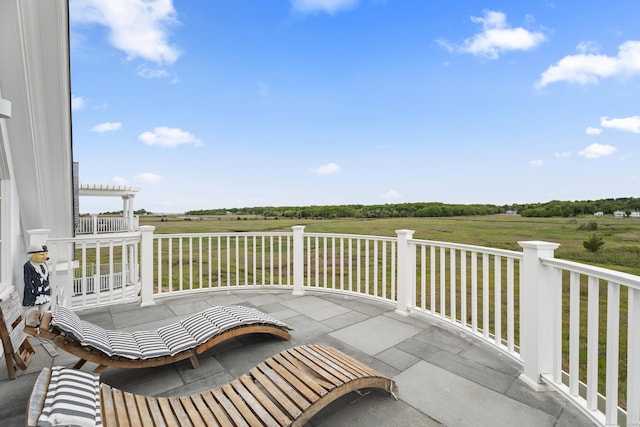 66 High St Unit 40, Guilford, CT 06437 - view of patio featuring a view of countryside