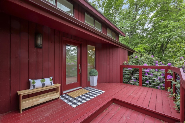 114 Mountain View Rd, Glastonbury, CT 06033 - view of wooden terrace