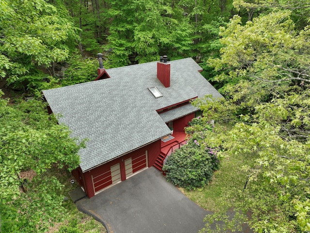 114 Mountain View Rd, Glastonbury, CT 06033 - view of subject property with a forest