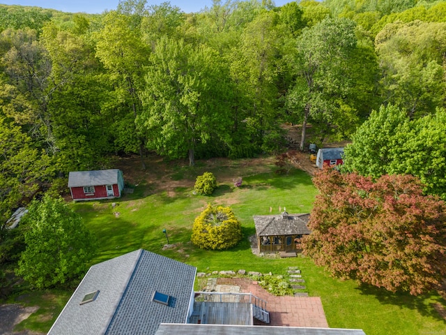 10 Rockwood Ln, Danbury, CT 06811 - view of subject property with a heavily wooded area