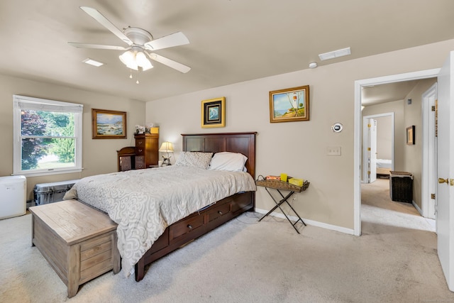10 Harvard Ter, Norwich, CT 06360 - bedroom featuring light carpet and ceiling fan