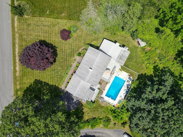 10 Harvard Ter, Norwich, CT 06360 - aerial view of a pool