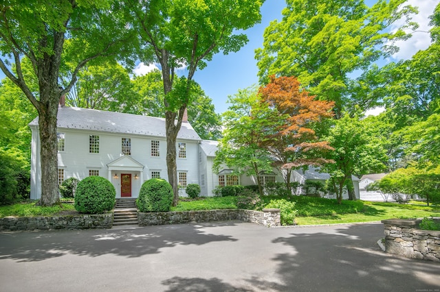 379 Hurlbutt St, Wilton, CT 06897 - view of colonial home