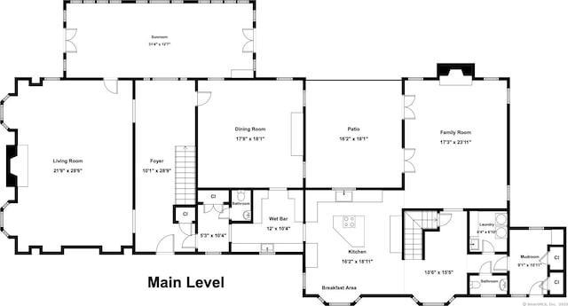 379 Hurlbutt St, Wilton, CT 06897 - view of property floor plan