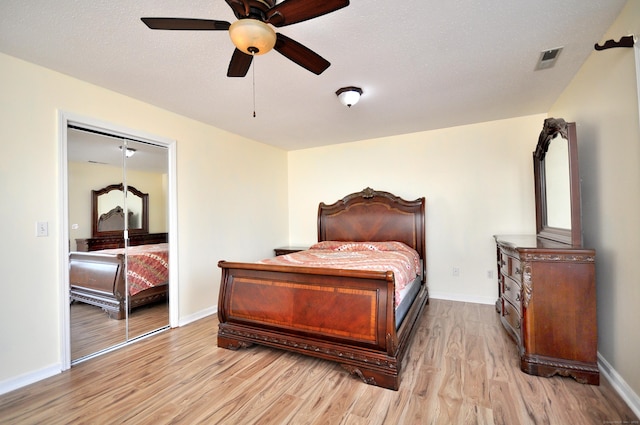 20 Nessa Way, Rocky Hill, CT 06067 - bedroom featuring light wood-style flooring, baseboards, and a ceiling fan