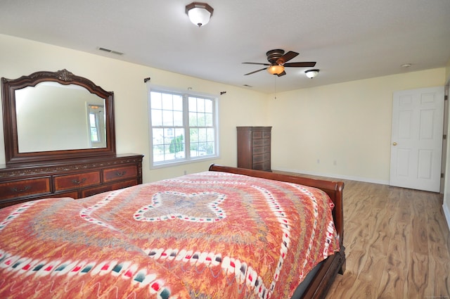 20 Nessa Way, Rocky Hill, CT 06067 - bedroom with light wood-style flooring, baseboards, and ceiling fan