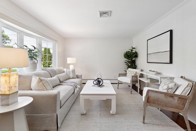 23 Poplar St, Norwalk, CT 06855 - living area with crown molding
