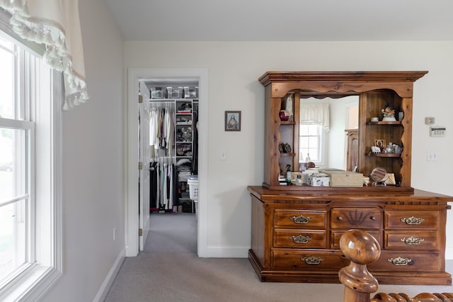191 Pond View Dr, Watertown, CT 06795 - hall featuring carpet flooring and baseboards