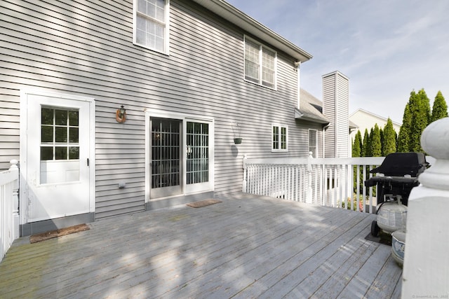 191 Pond View Dr, Watertown, CT 06795 - deck featuring grilling area