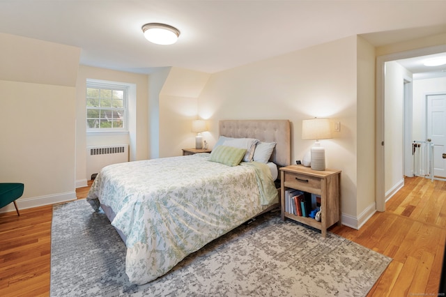 94 Mulberry St, Stamford, CT 06907 - bedroom with radiator and light wood finished floors