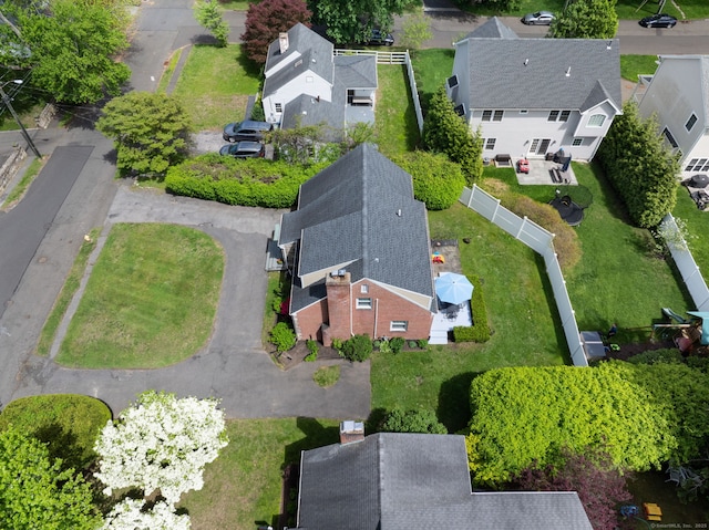 94 Mulberry St, Stamford, CT 06907 - aerial perspective of suburban area
