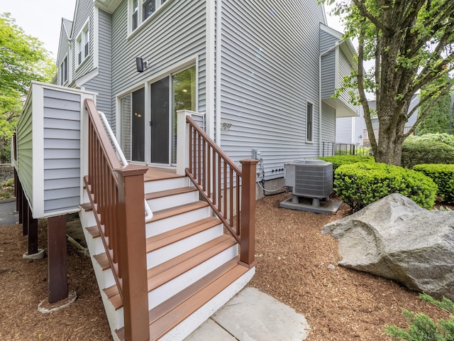 24 Wilton Crst Unit 24, Wilton, CT 06897 - wooden terrace featuring central AC