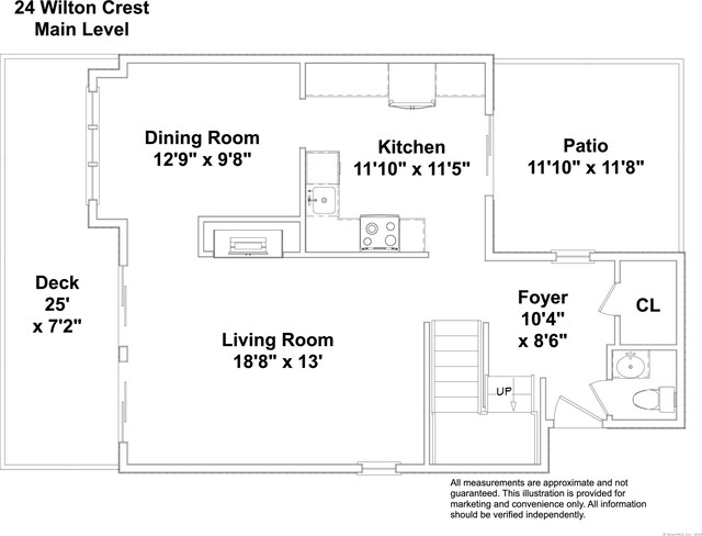 24 Wilton Crst Unit 24, Wilton, CT 06897 - home floor plan
