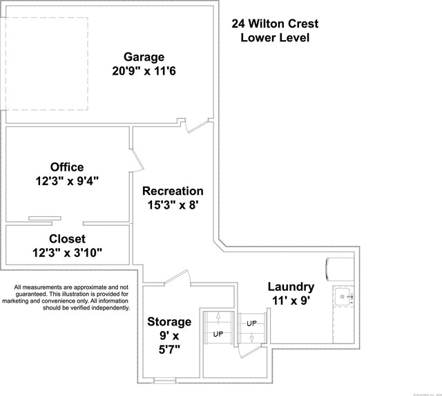 24 Wilton Crst Unit 24, Wilton, CT 06897 - property floor plan
