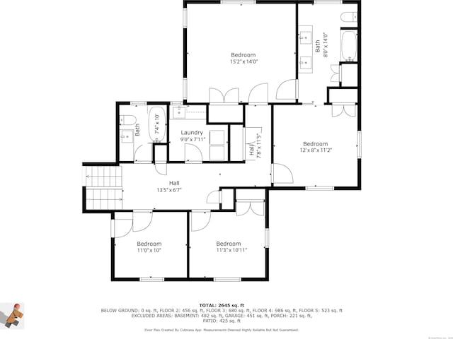 38 Tamarac Rd, Westport, CT 06880 - room layout
