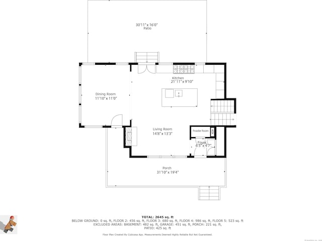 38 Tamarac Rd, Westport, CT 06880 - home floor plan