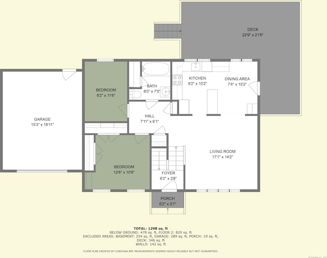 11 Osprey Ln, East Lyme, CT 06357 - floor plan / room layout