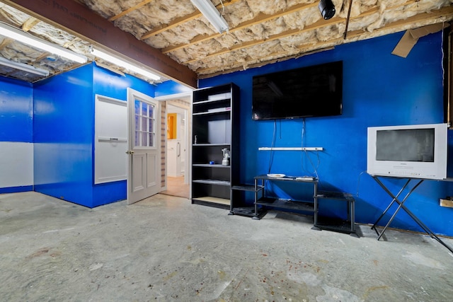 11 Osprey Ln, East Lyme, CT 06357 - misc room with unfinished concrete flooring