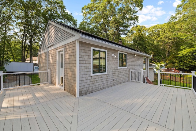 11 Osprey Ln, East Lyme, CT 06357 - view of wooden deck