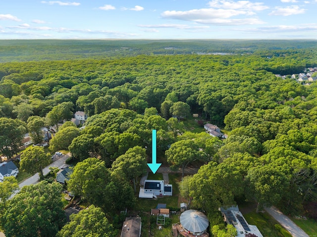 11 Osprey Ln, East Lyme, CT 06357 - bird's eye view of a forest