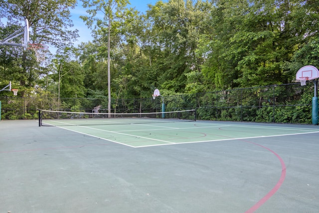 11 Osprey Ln, East Lyme, CT 06357 - view of tennis court featuring community basketball court