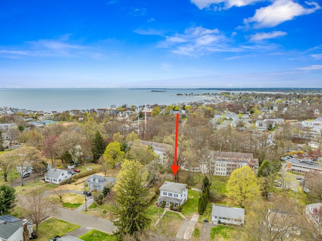 571 Pond Point Ave, Milford, CT 06460 - aerial view of property's location with a large body of water