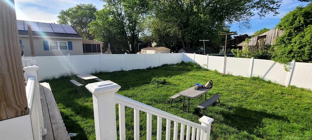 view of yard