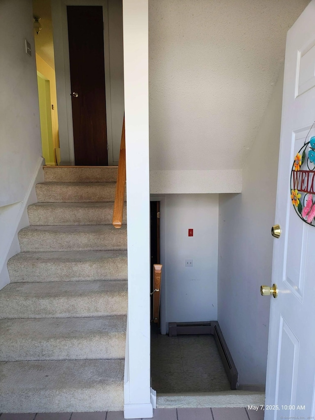 view of stairs